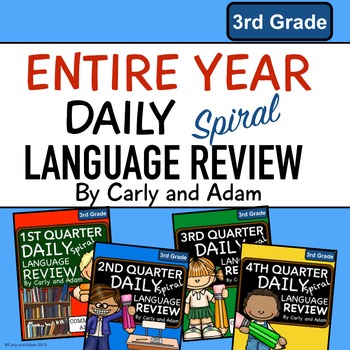 3rd Grade Daily Language Review: ENTIRE YEAR