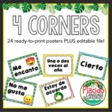 4 Corners Posters (4 options! 24 posters!)