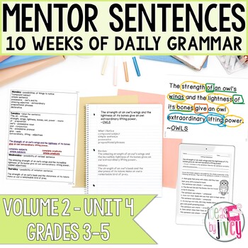 NONFICTION Mentor Sentences: Vol 2, Fourth 10 Weeks (Grades 3-5)