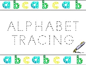 alphabet tracing upper lowercase letters by the little learner