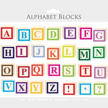 abc block letters