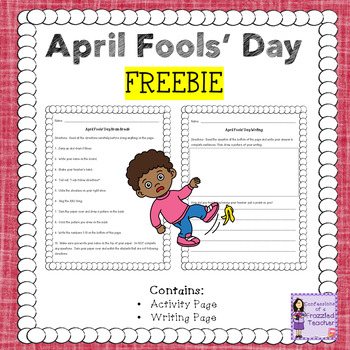 Confessions of a Frazzled Teacher: Five for Friday April Fool's Day and