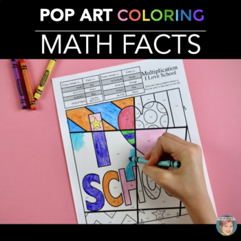 Back to School Math Coloring Pages