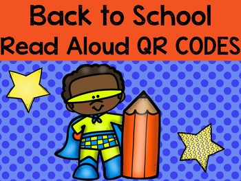 Back to School QR Codes by First Grade STEAM | Teachers Pay Teachers