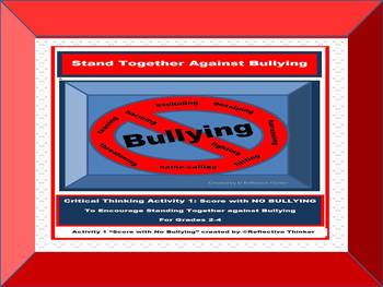Free Critical Thinking Puzzle: Stand Together against Bullying by Reflective Thinker