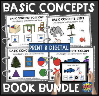 Basic Concepts Interactive Book BUNDLE! 4 Books!