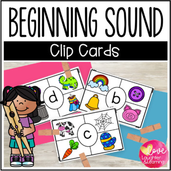 Beginning Sounds Clip Cards