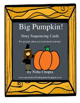 Big Pumpkin Story Sequencing Cards