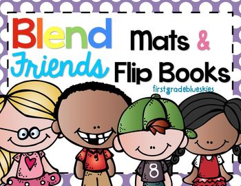Blend Friends Lit. Station Mats and FlipBooks
