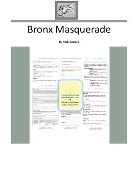 Essay questions for bronx masquerade