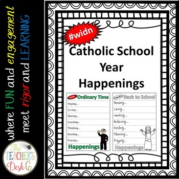 #WIDN Catholic School Year Happenings