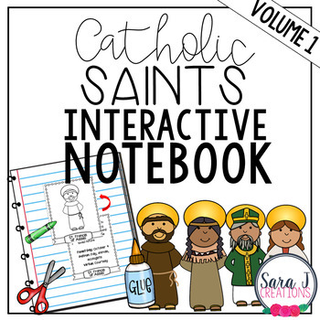 Catholic Saint Interactive Notebook