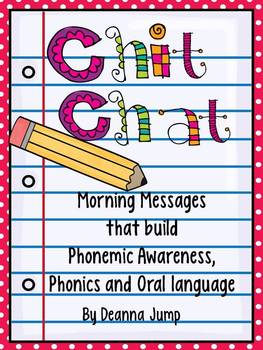 Chit Chat Morning Messages Set 1 {aligned with Common Core Standards}