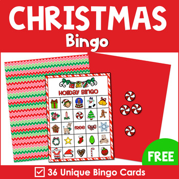 Christmas Bingo by Peggy Means | Teachers Pay Teachers