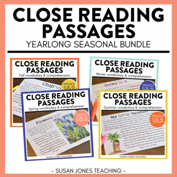 Close Reading Passages for Primary Grades!