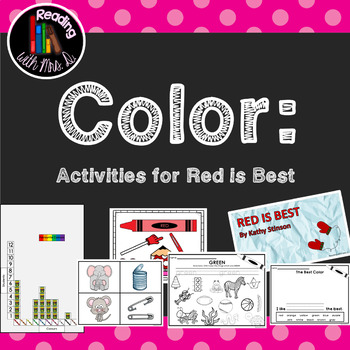Colors Activity Pack: Featuring Activities for Red is Best
