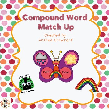 Compound Word Match Up {Self-correcting Pictures and Words}