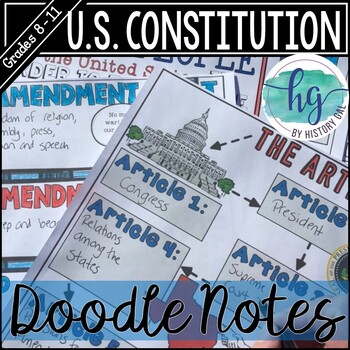 Constitution Doodle Notes