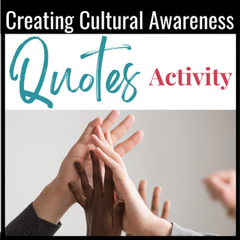 Creating Cultural Awareness: Diversity Quotes and Activity