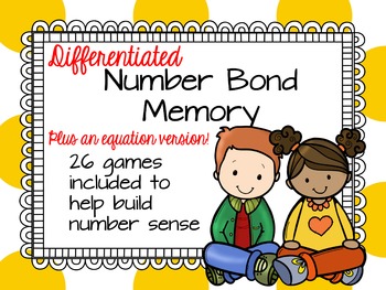 https://www.teacherspayteachers.com/Product/Differentiated-Number-Bond-Memory-2368725