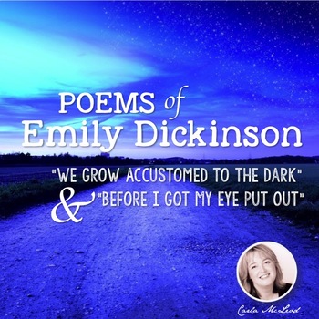 Emily Dickinson: Analysis & Activity Pack for Two Poems