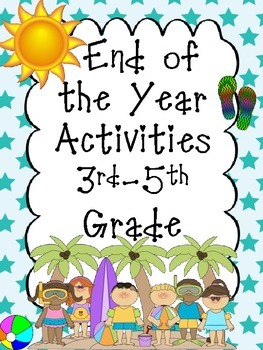 End of the Year Fun Activities
