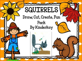 Fall Squirrel I Can Draw I Can Write Fun Pack