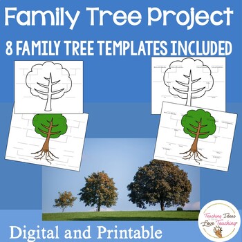 Family Tree Lesson and Activities for Primary Grades