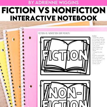 Fiction vs. Nonfiction Interactive Notebook
