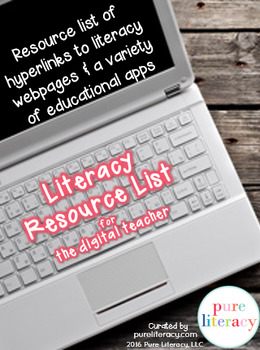 Digital Literacy Resource List: Websites and Educational Apps by Pure Literacy