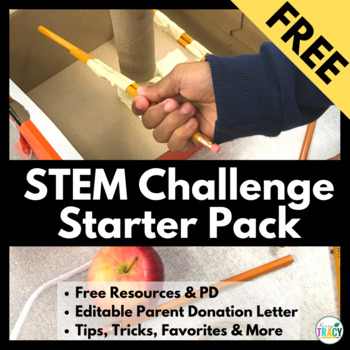 Getting Started with STEM Challenges: FREEBIE by Kerry Tracy