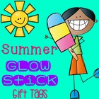Glow Stick Summer Gift Tags