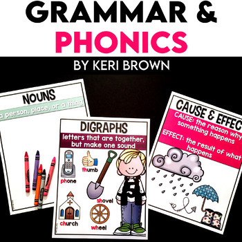 Grammar and Phonics Posters