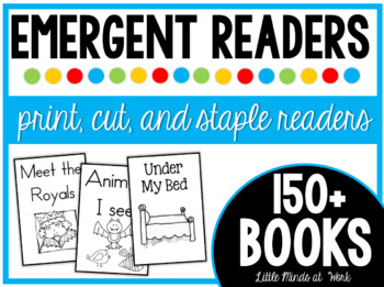 Guided Reading Easy Readers BUNDLED {print, cut, staple}
