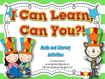 I Can Learn Can You!?  Whimsical Math and Literacy Centers