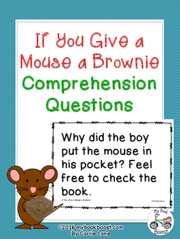 https://www.teacherspayteachers.com/Product/If-You-Give-a-Mouse-a-Brownie-2906889