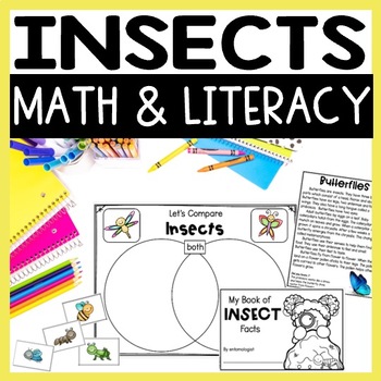 Insects Math and Literacy Fun