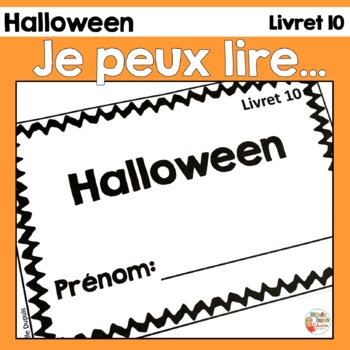 Je peux lire - Halloween - Lecteurs débutants - French Eme