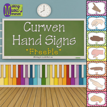 Kodaly Hand Signs Posters