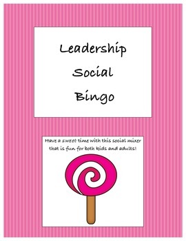 Leadership Social Bingo