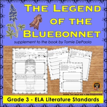Legend of the Bluebonnet Literature Standards Support Pages