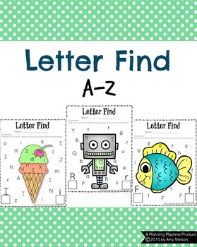 Letter Find A-Z