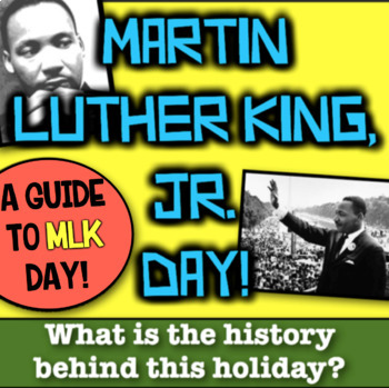 Martin Luther King Jr Day! What's the History behind the Holiday? A MLK Guide!