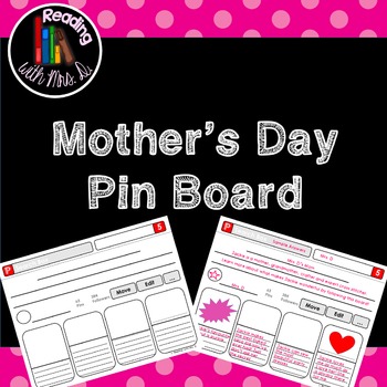 Mother's Day Pin Board