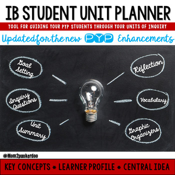 PYP IB Student Unit Planner