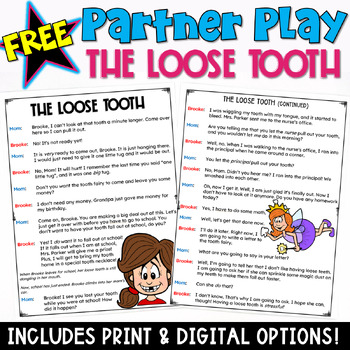 FREE partner play for 2nd and 3rd graders! This is a perfect fluency-building activity to add to your Daily 5 reading centers! 