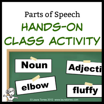 Parts of Speech Hands-on Class Activity