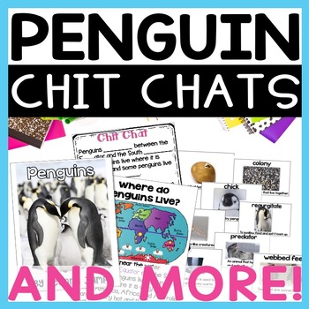 Penguin Chit Chat Messages & Close Reading Passages NO PREP