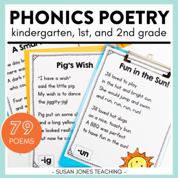 Phonics Poetry for Grades K-2