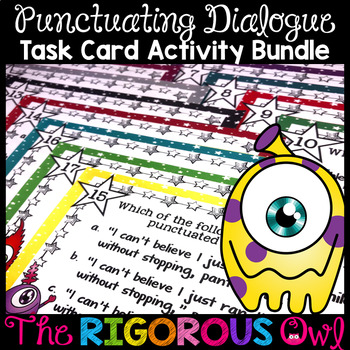 Punctuating Dialogue Task Cards